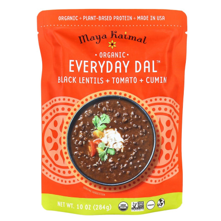 Maya Kaimal Everyday Dal (Black Lentils, Tomato, Cumin), 284g