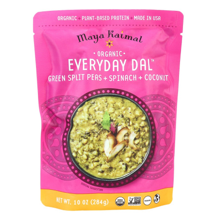 Maya Kaimal Everyday Dal (Green Split Peas, Spinach, Coconut), 284g