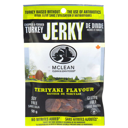 McLean Turkey Jerky Teriyaki, 50g