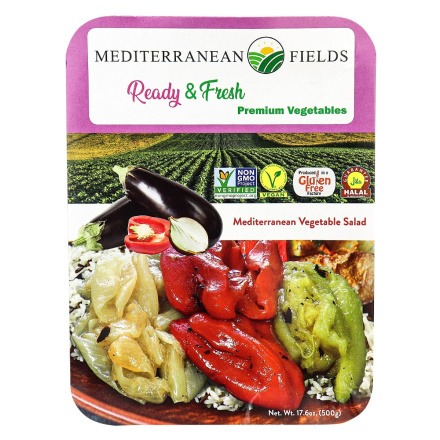 Mediterranean Fields Ready & Fresh Mediterranean Vegetable Salad, 500g