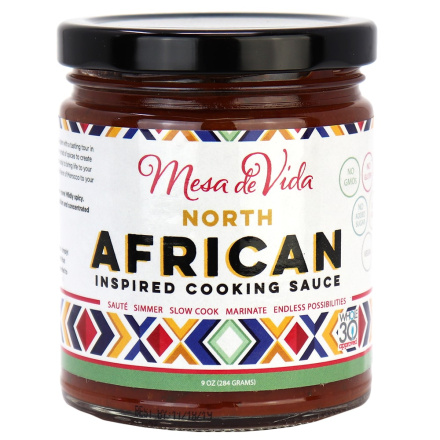 Mesa De Vida North African Inspired Cooking Sauce, 284g