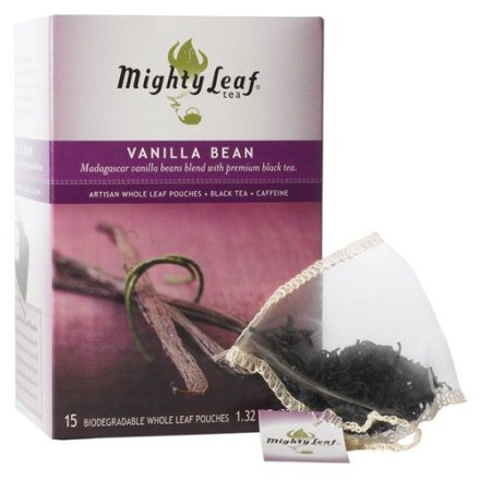 Mighty Leaf Vanilla Bean Tea, 15 Pouches