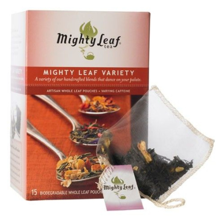Mighty Leaf Variety Tea, 15 Pouches