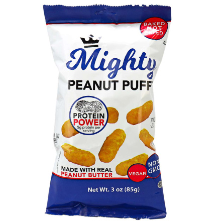 Mighty Peanut Puffs Gluten Free, 85g 