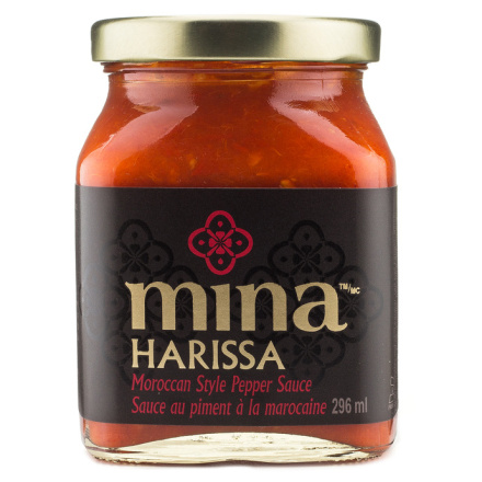 Mina Harissa Moroccan Red Pepper Sauce - Spicy, 296ml
