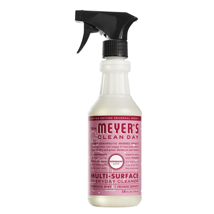 Front of Mrs. Meyer's Multi-Surface Cleaner Peppermint, 473 mL