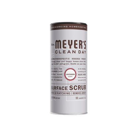 Front of Mrs. Meyer's Surface Scrub Lavender, 312 g