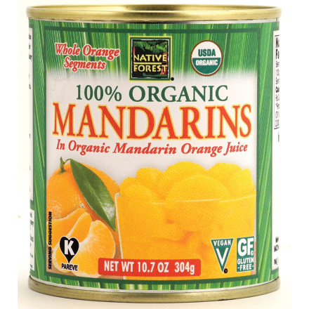 Native Forest Organic Mandarin Oranges, 284ml