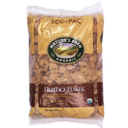 Nature's Path organic Heritage Flakes® Cereal Eco Pac, 907g