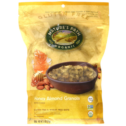 Nature's Path Organic Honey Almond Granola, 312g