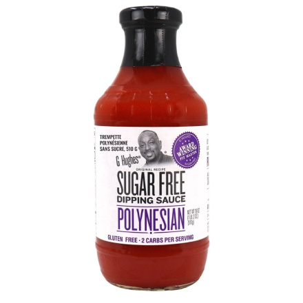 Front of G Hughes Sugar Free Polynesian Dipping Sauce