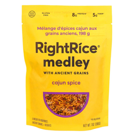 RightRice Medley with Ancient Grains Cajun Spice, 198g