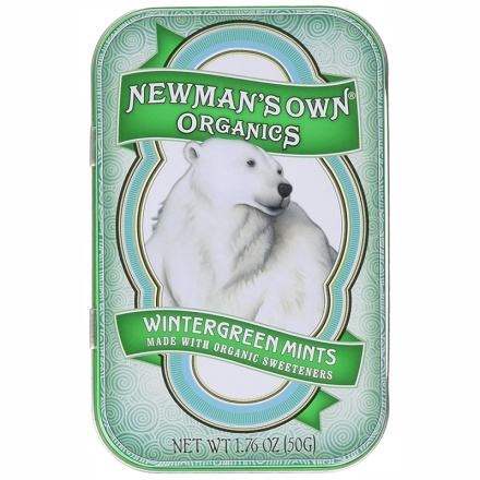 Newman's Own Organics Wintergreen Mints, 50g