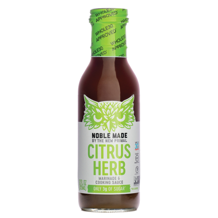 The New Primal Citrus Herb Marinade & Cooking Sauce, 355ml