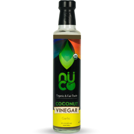 Nuco Organic Coconut Vinegar Garlic, 237ml