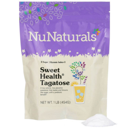 NuNaturals Sweet Health Tagatose Sweetener, 454g