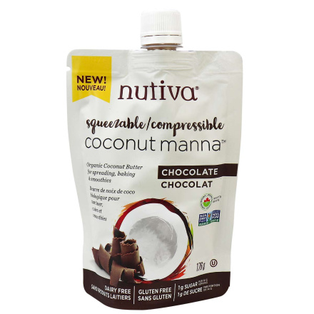 Nutiva Organic Coconut Manna Chocolate, 176g