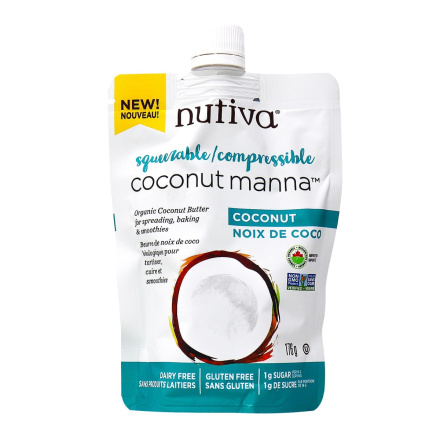 Nutiva Organic Coconut Manna Coconut, 176g