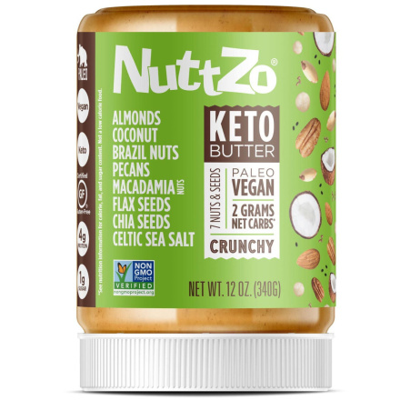 NuttZo 7 Nuts & Seeds Keto Butter, 340g