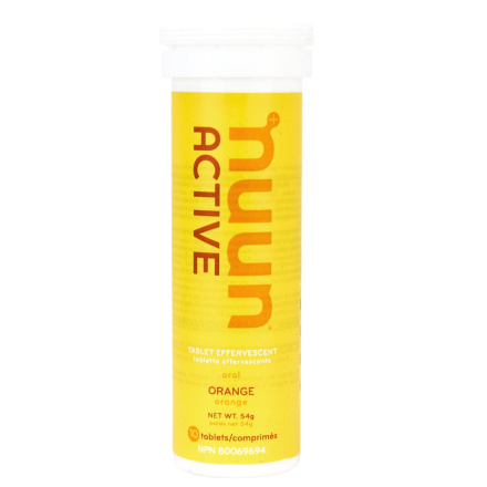 Nuun Sport Electrolyte Supplement Orange, 10 Tablets