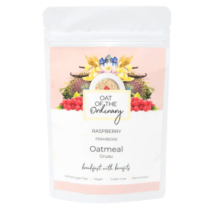 Front of Oat of the Ordinary Gluten-Free Raspberry Oatmeal, 53g
