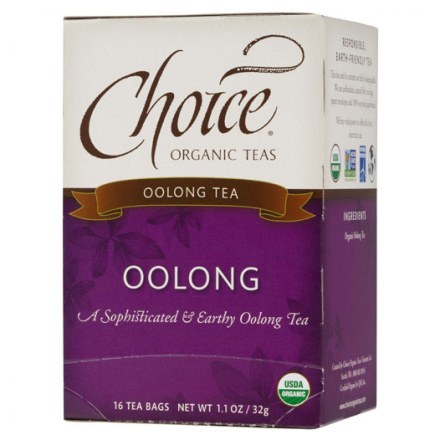 Choice Organic Teas Oolong Tea, 16 tea bags