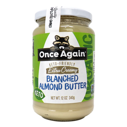Once Again Blanched Almond Butter Extra Creamy, 340g