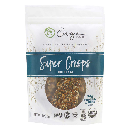 Orga Foods Gluten-Free Super Crisps Original, 113g Front
