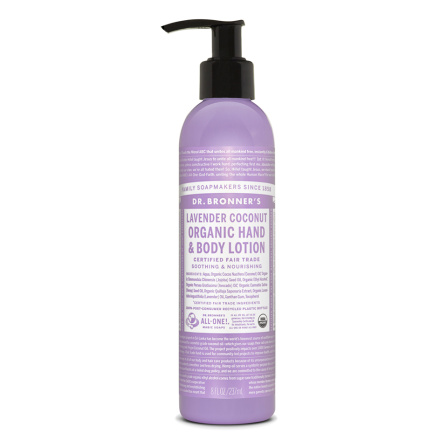 Dr. Bronner's Lavender Coconut Organic Hand & Body Lotion, 8oz