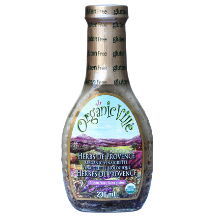 OrganicVille Herbs De Provence Organic Vinaigrette, 236ml