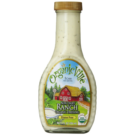 Organicville Non Dairy Ranch Dressing, 236ml