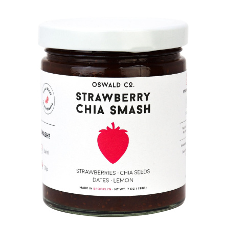 Chia Smash Superfood Fruit Spread Strawberry, 227 g