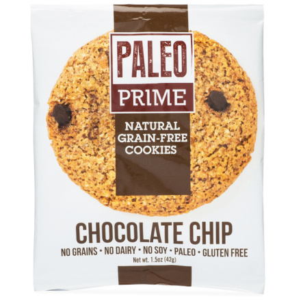 Paleo Prime Chocolate Chip Cookie Grain Free, 42g