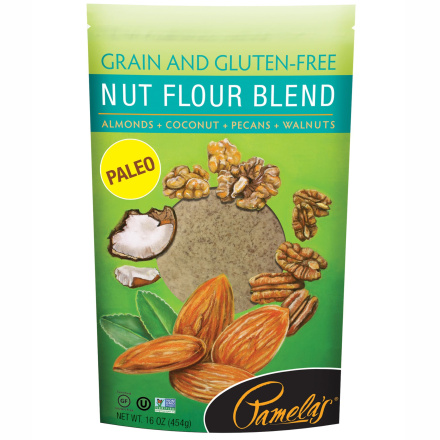 Pamela's Nut Flour Blend - Almonds, Coconut, Pecans, Walnuts, 454g