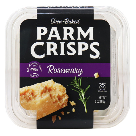 ParmCrisps Rosemary Cheese Crisps, 85g tub