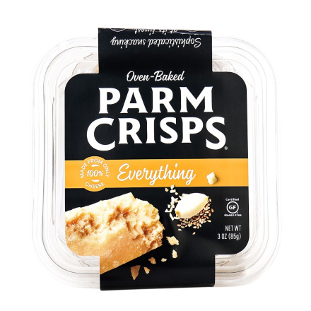 ParmCrisps Everything Cheese Crisps, 85g tub