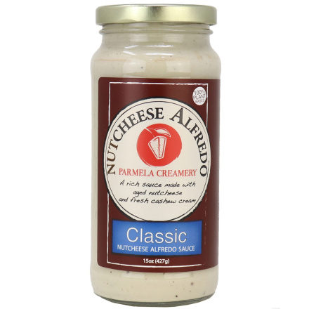 Parmela Creamery Classic Nutcheese Alfredo Sauce, 427g