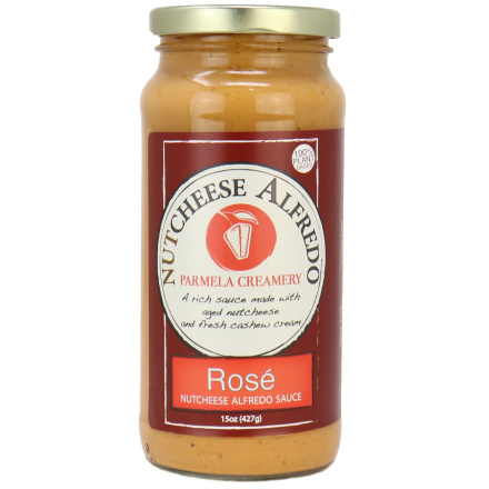 Parmela Creamery Rose Nutcheese Alfredo Sauce, 427g