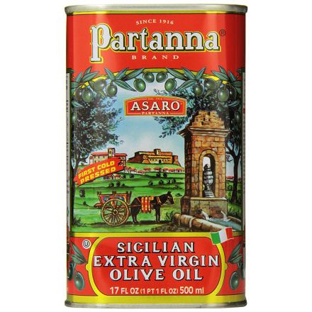 Asaro Partanna Extra Virgin Olive Oil, 500ml
