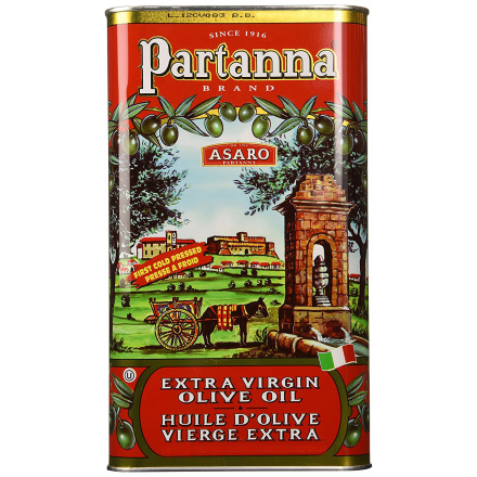 Asaro Partanna Extra Virgin Olive Oil, 1L
