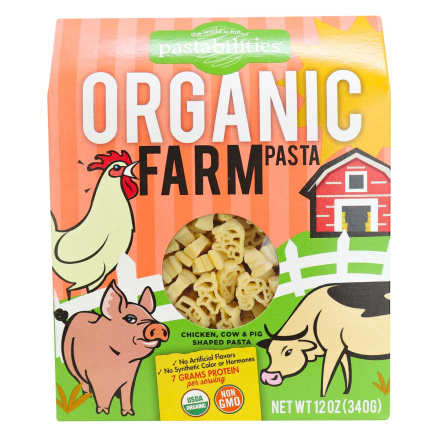 Front of Pastabilities Organic Farm Pasta, 340g