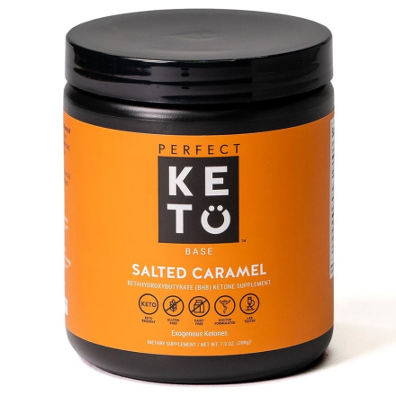 Perfect Keto Base Salted Caramel, 208g
