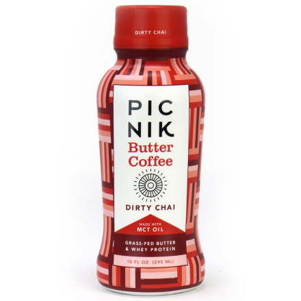 Picnik Dirty Chai Butter Coffee, 295ml