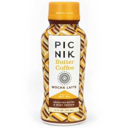 Picnik Mocha Latte Butter Coffee, 295ml