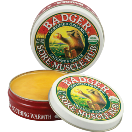 Badger Original Sore Muscle Rub, 21g