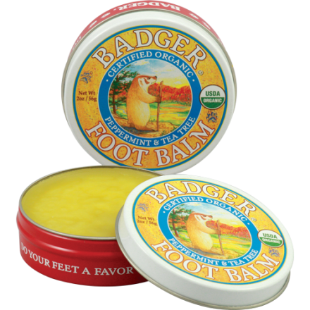 Badger Foot Balm Peppermint and Tea Tree, 56g