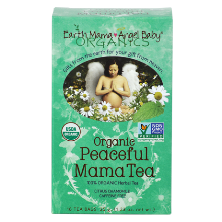 Earth Mama Angel Baby Organic Peaceful Mama Tea, 16 tea bags
