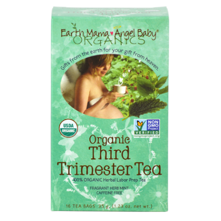 Earth Mama Angel Baby Organic Third Trimester Tea, 16 tea bags
