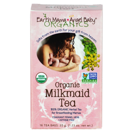Earth Mama Angel Baby Organic Milkmaid Tea, 16 tea bags