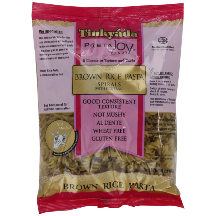 Tinkyada Brown Rice Pasta - Spirals, 454g